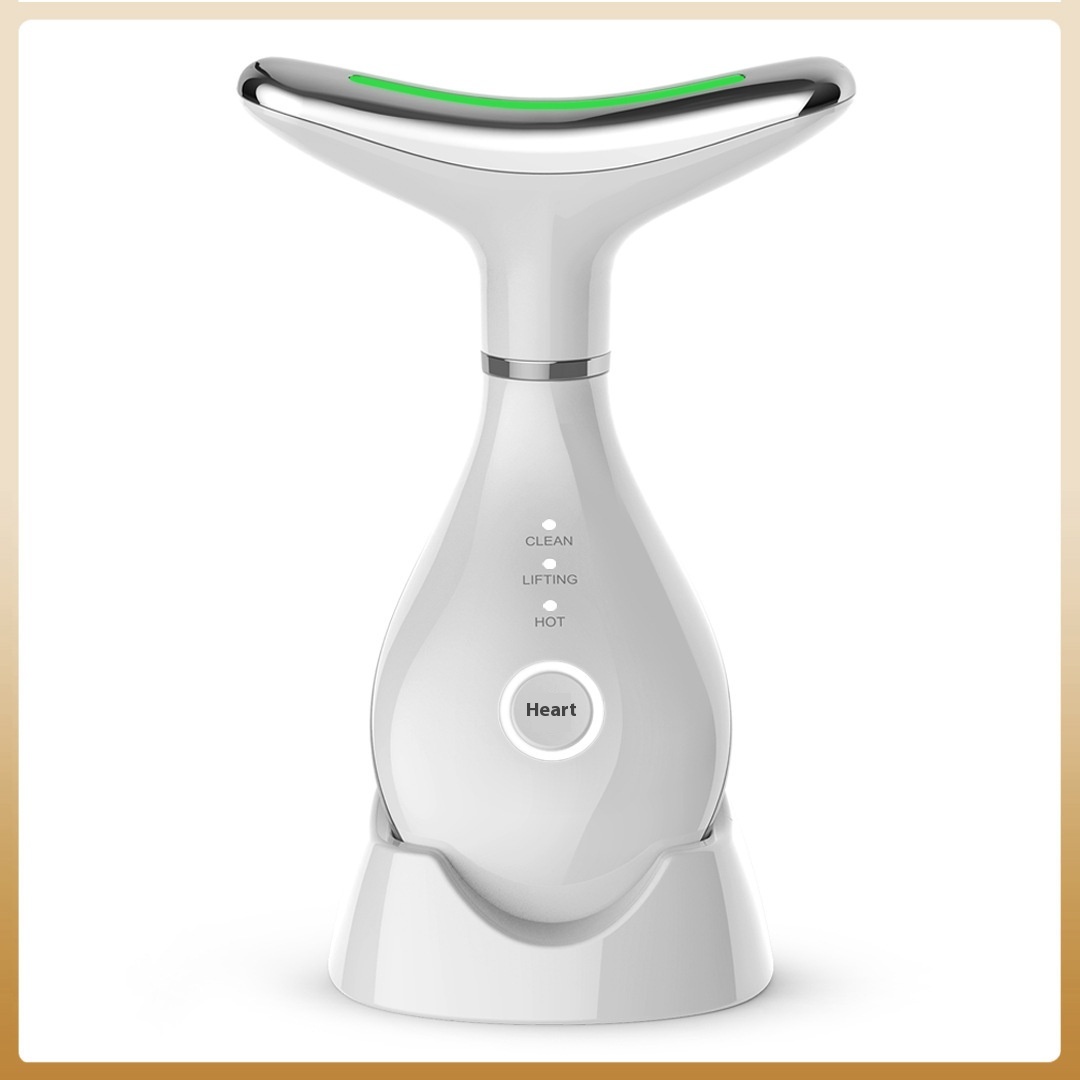 Household Neck Pattern Micro Current Face Lifting And Tightening Massage Instrument
