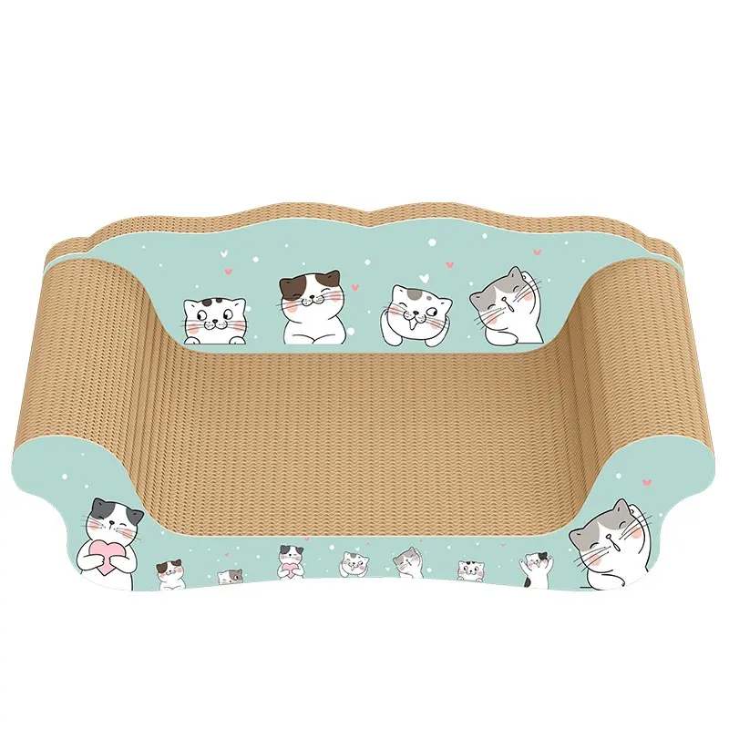 Sofa With Scratching Board Chamfer Socket Integrated Wear-resistant
