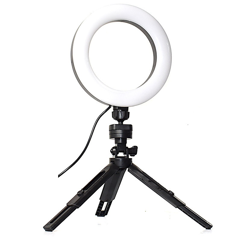 Mobile Live Streaming Video Selfie Beauty Bracket Color Adjustable Fill Light Desktop Tripod Suit - Image 5
