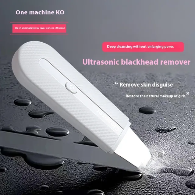 Ultrasonic Skin Cleaner Blackhead Removal Facial Cleaner Pearl White - Shop at LoveMi