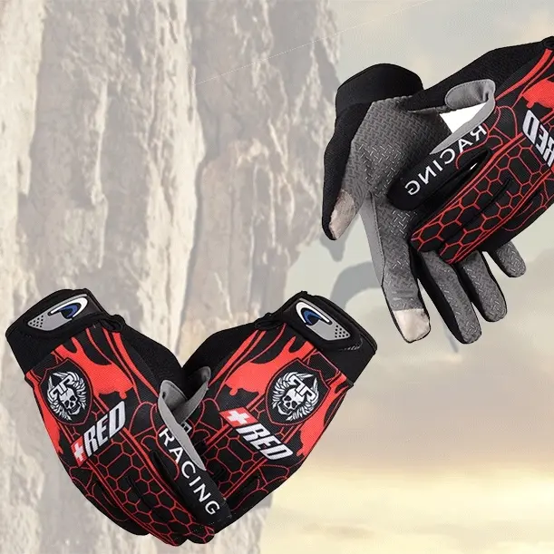 Touch Screen Plus Velvet Riding Sports Windproof Gloves