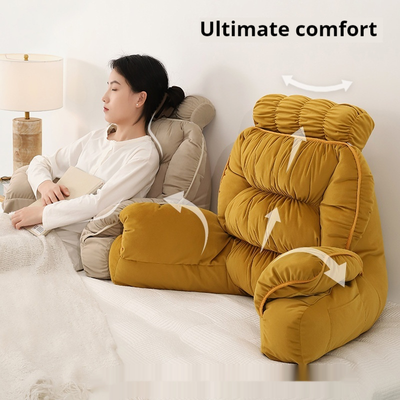 Tatami Bed Head Soft Bag Big Backrest Neck And Waist Support Sofa Pillow
