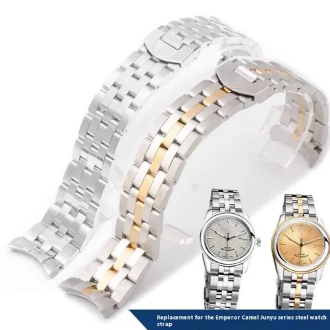 Stainless Steel Chain Watch Band 20 21mm Accessories