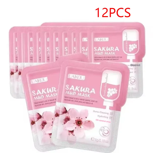 Lycome Sakura Mask Mud 5g Single Pack 12Pcs - Shop at LoveMi