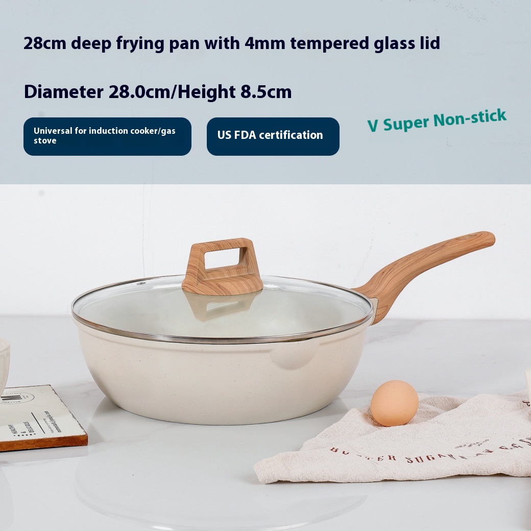 Medical Stone Non-stick Pan Household