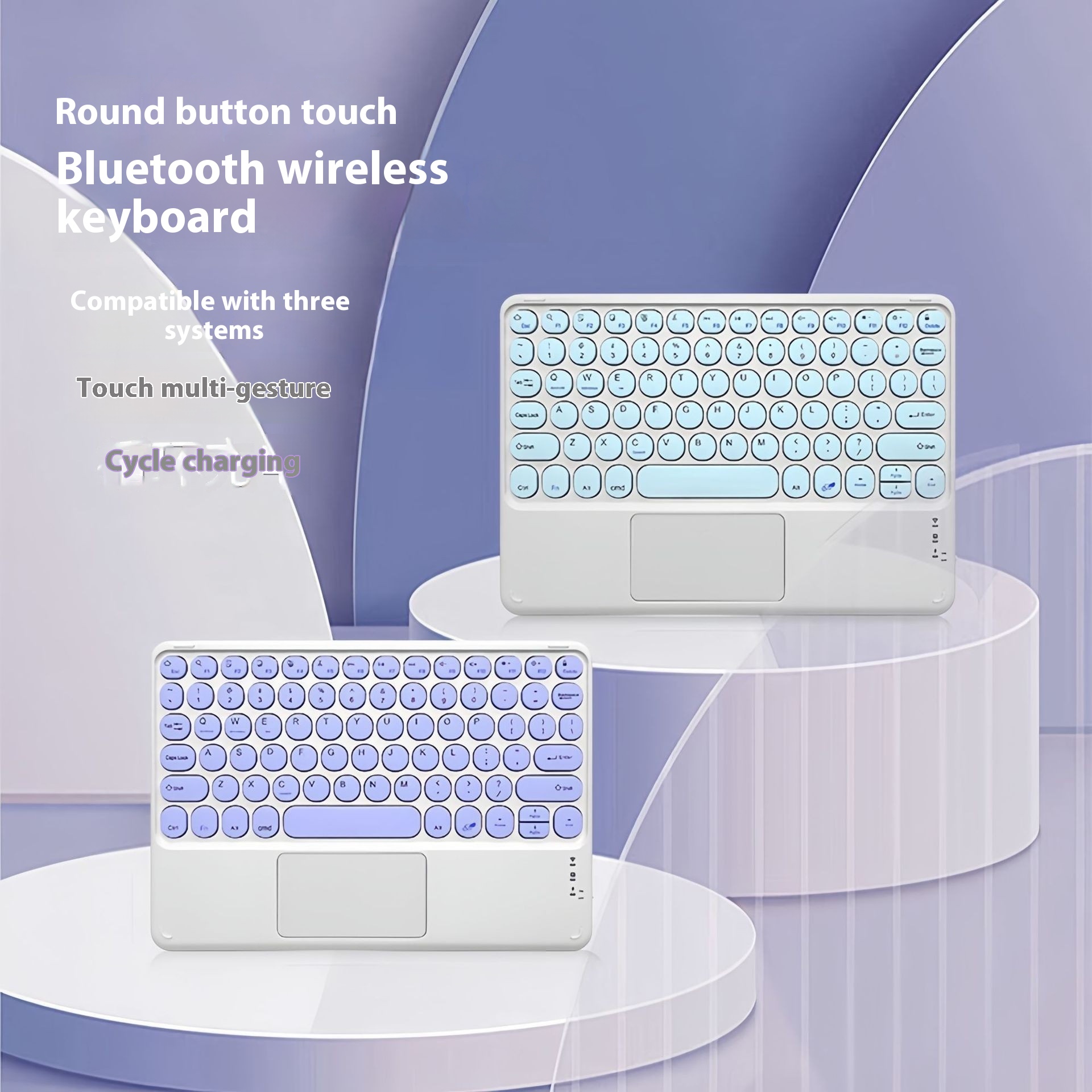 Miaocontrol trådløs Office rund Parts Hatband Touch - Miniatyr 4