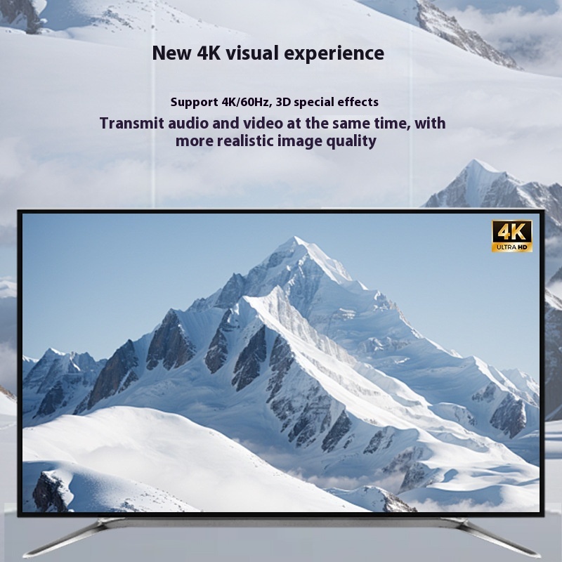 Type-C To HDMI Screen Synchronizing Cable 4K 60Hz Adapter Cable