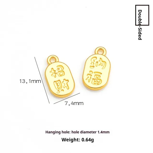 Lucky Lucky Lucky Lucky Character Ingot Bracelet Hairband Accessories Lucky Fortune - Shop at LoveMi