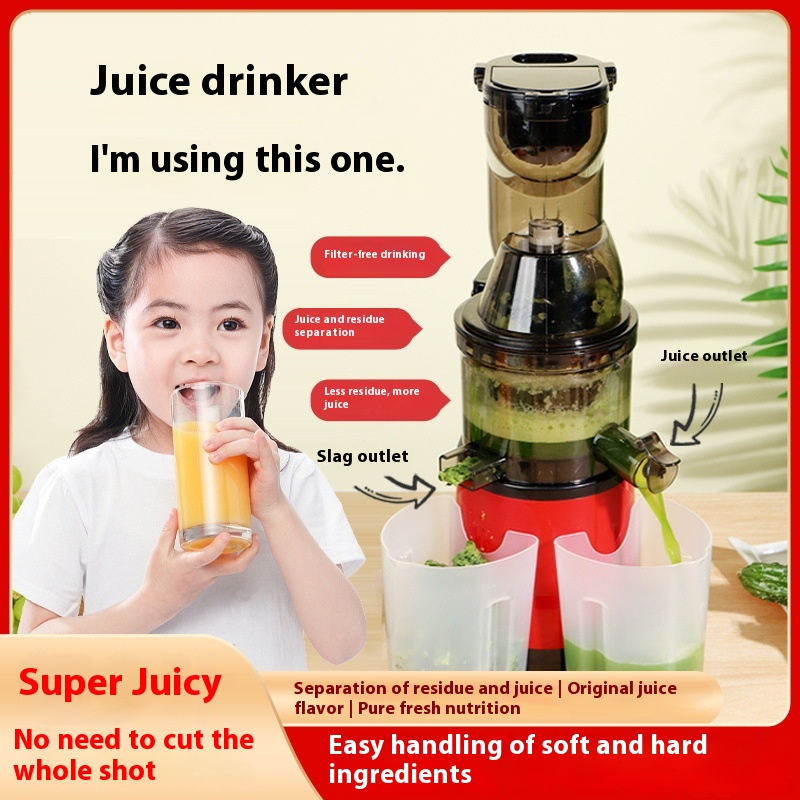 Separation Of Juice And Residue Household Large Diameter Multifunction Juicer - Image 4