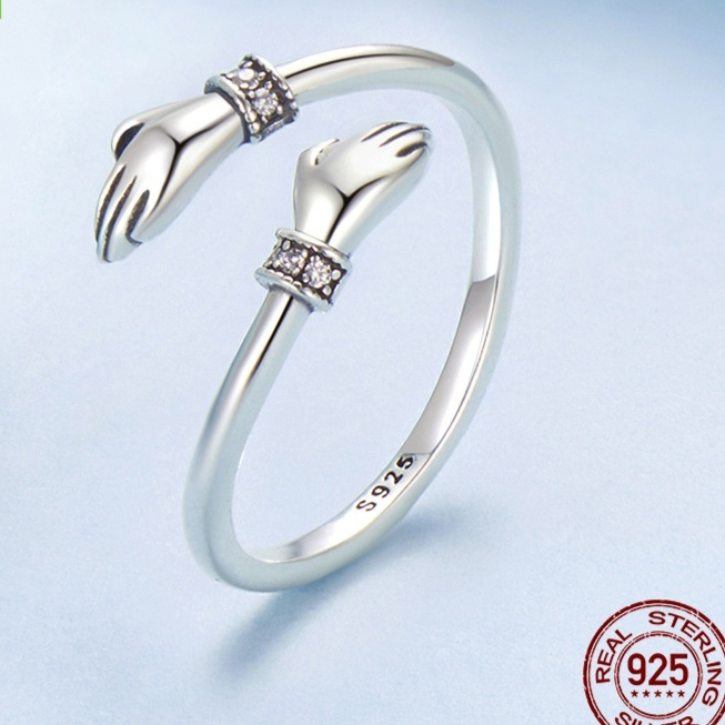Unique Personality Simple Personality Hug Ring For Women