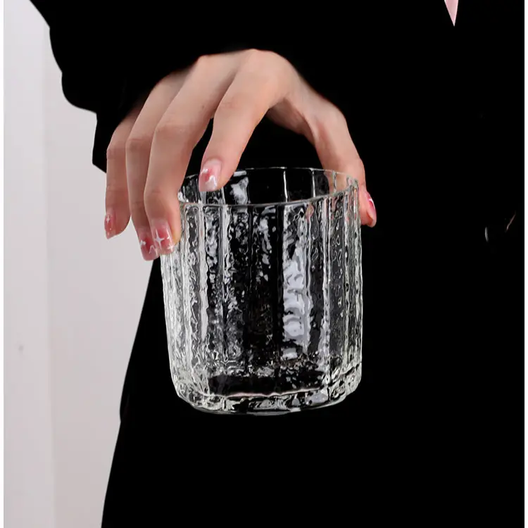 Creative Whiskey Cup With Plastic Bag Design