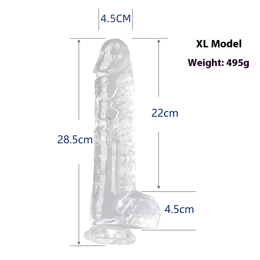 Seven Models Full Series Transparent Female Dildo 10