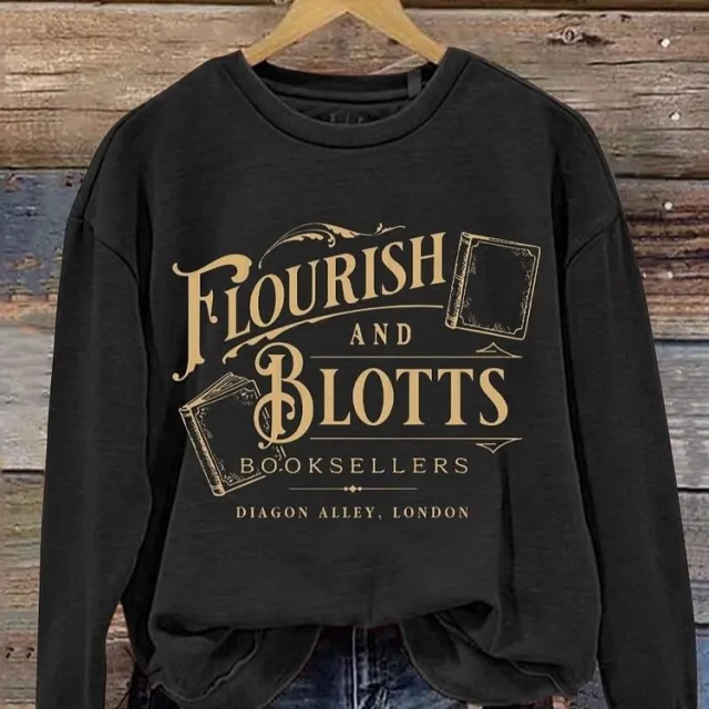 Fashion Digital Printed Round Neck Sweater 5 Style L - Shop at LoveMi