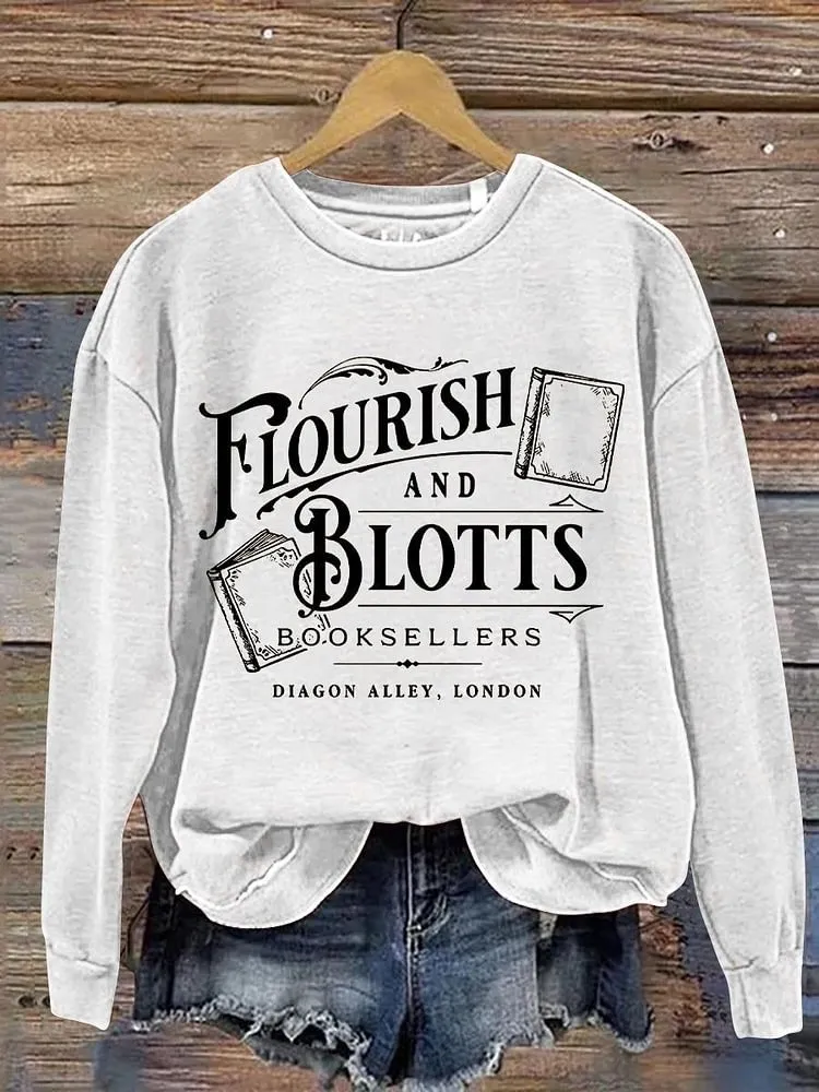 Fashion Digital Printed Round Neck Sweater - 2 Style-Xs