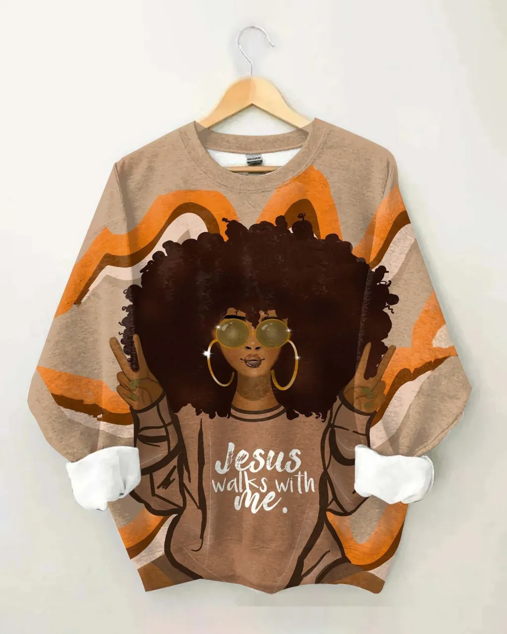 Fashion Digital Printed Round Neck Sweater - 13 Style-Xxxxl