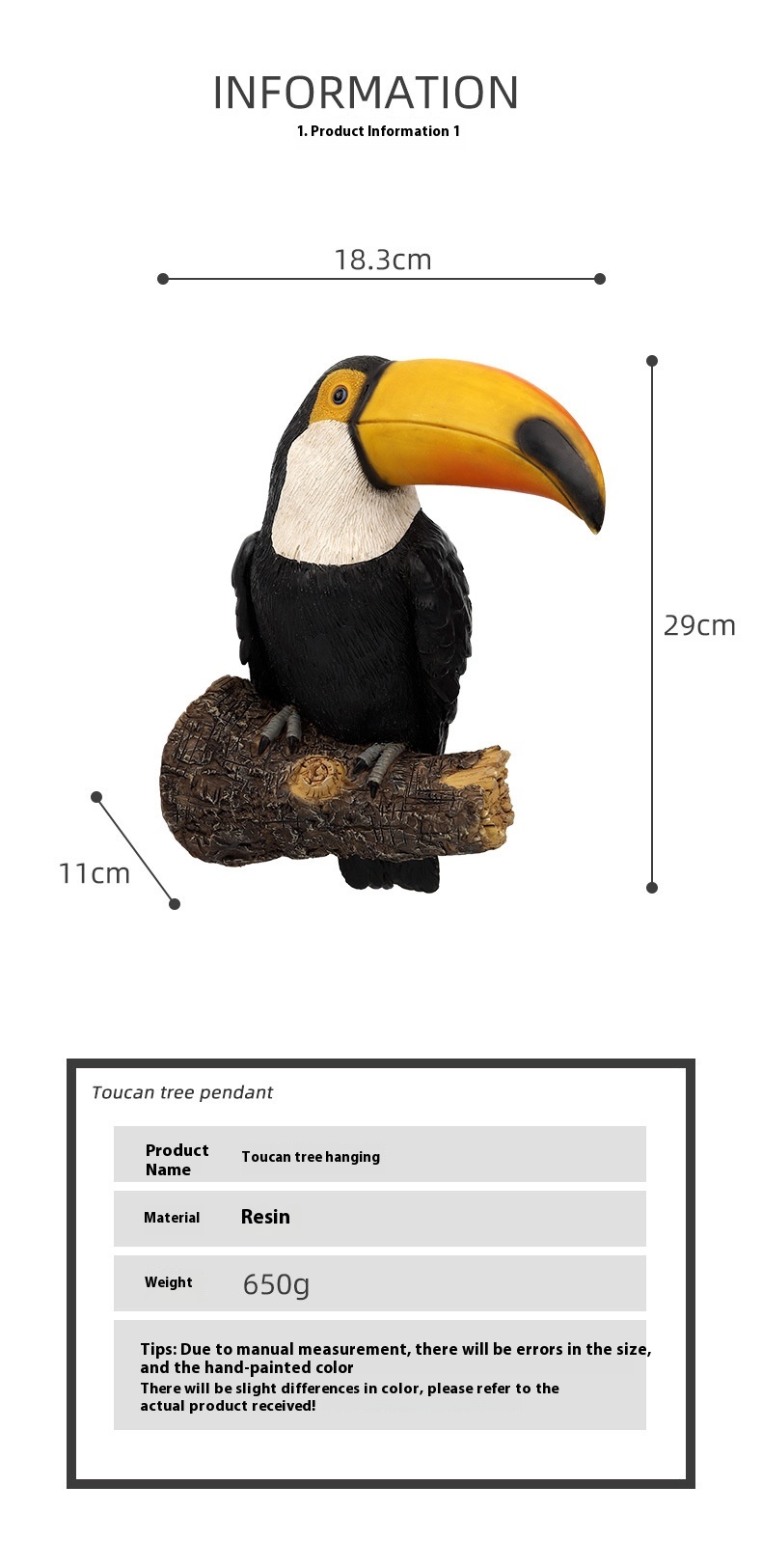 Simulation Bird Fake Ornament
