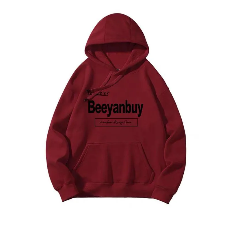 Women's Vintage Tea Hat Leisure Pullover Hoodie Coat - Wine Red