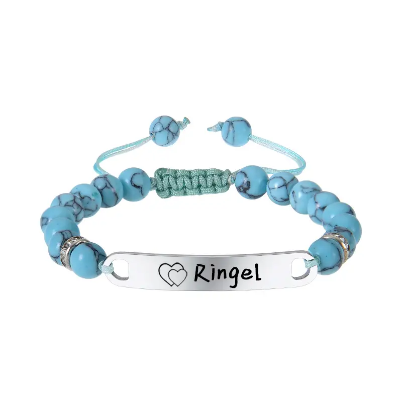 Creative Crystal Pearl Bead Woven Bracelet