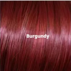 Front Lace Wig Fashion Long Curly Hair Big Wave - Wine Red - View 1