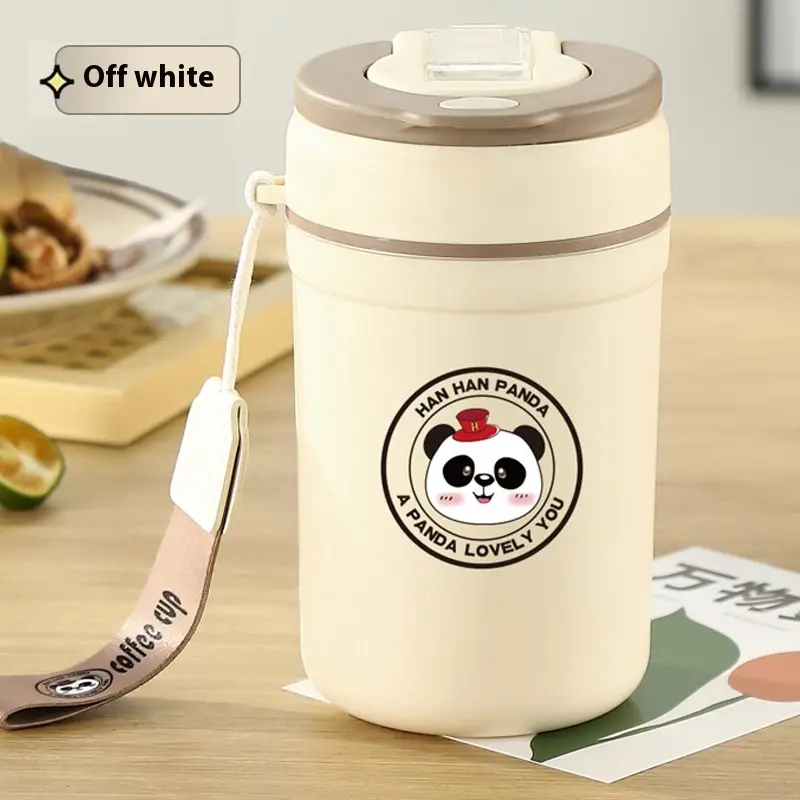 Portable Good-looking Straw Office Coffee Cup