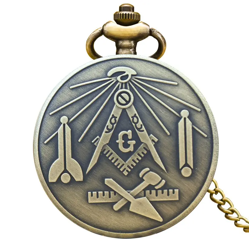 Bronze Pocket Bracelet Personality Watch