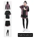 Purple 4Pcs Set