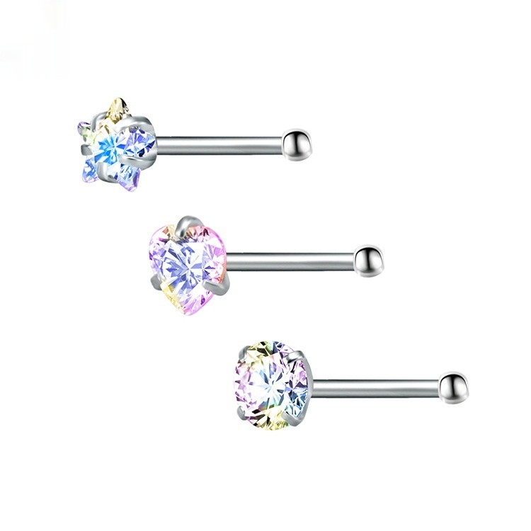 AB White Straight Rod 3PCs