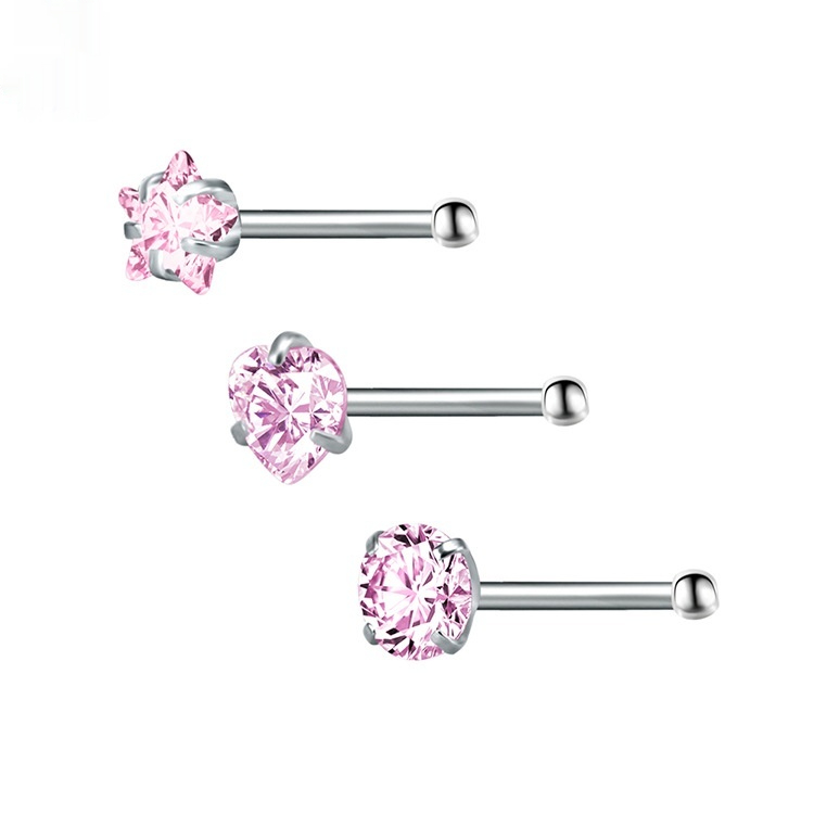 Pink Straight Rod 3PCs