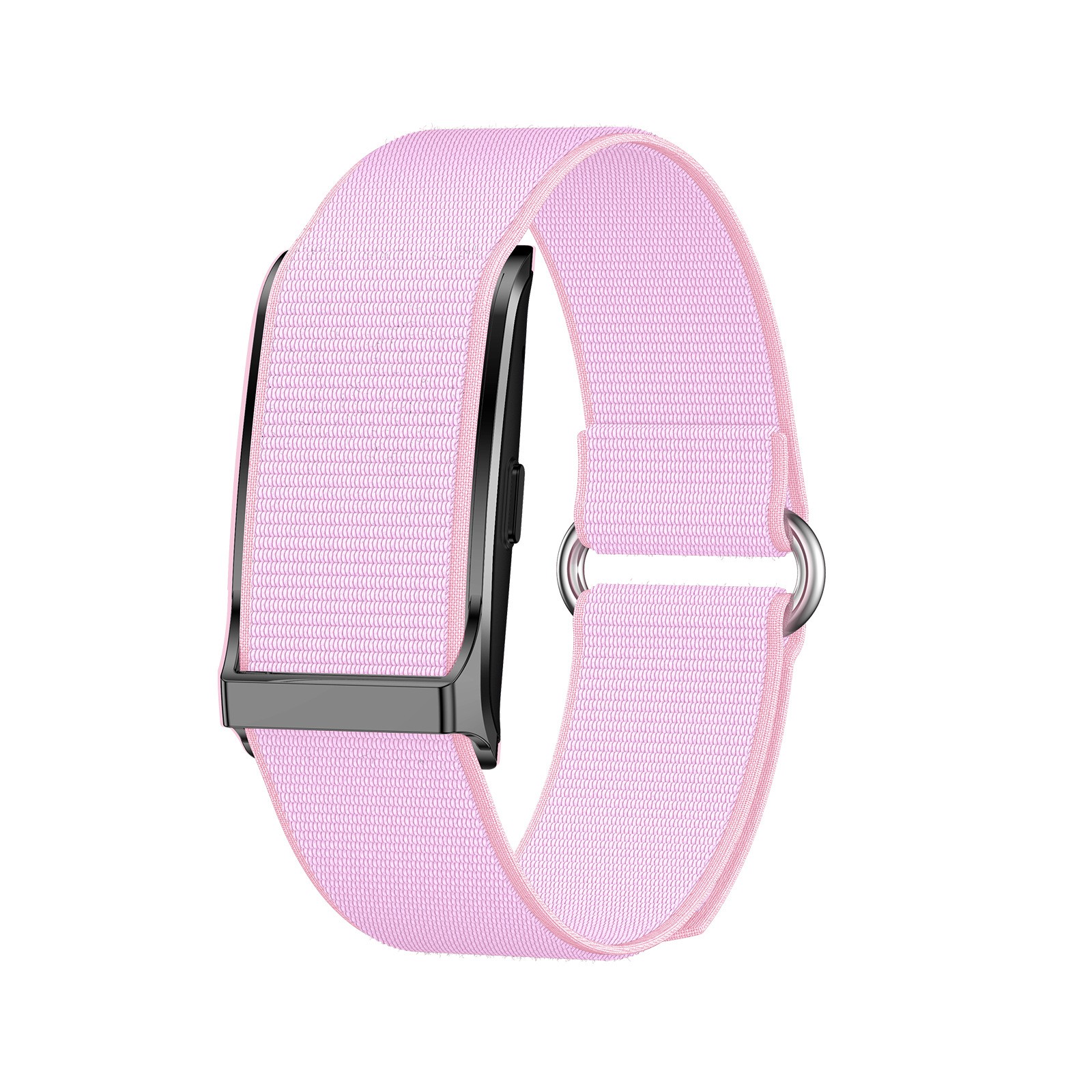 Pink Nylon Woven Belt