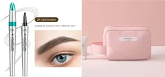 Four Prong Liquid Eyebrow Pencil Waterproof And Sweat Proof Makeup And Colour Display - Set11 - View 1