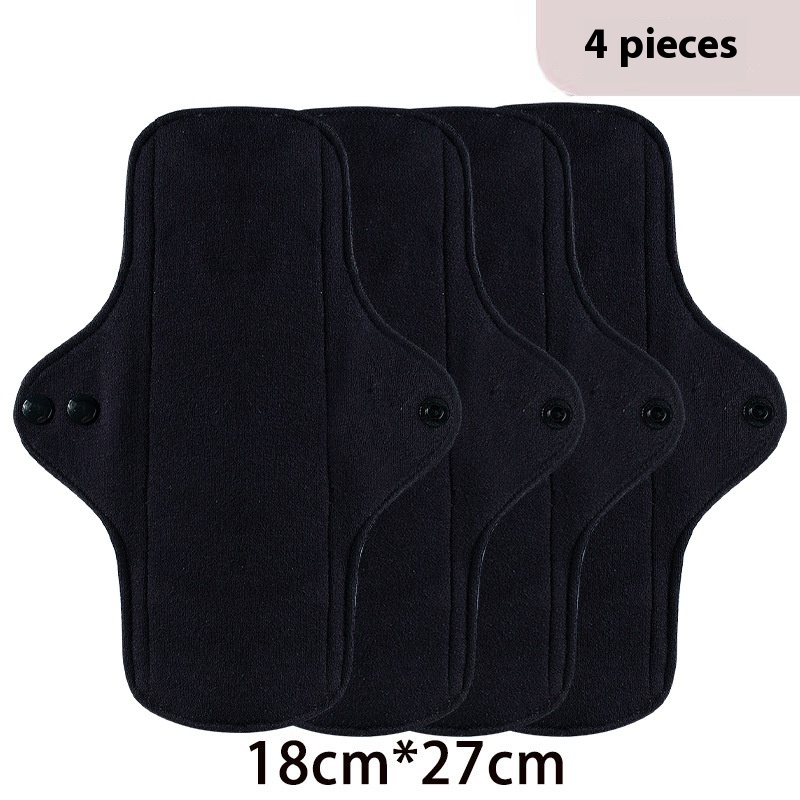 New Cotton Sanitary Napkin Night Leak proof 27Cm Four Pieces - Shop at LoveMi