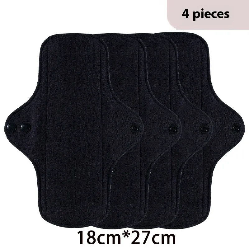 New Cotton Sanitary Napkin Night Leak-proof - 27Cm Four Pieces