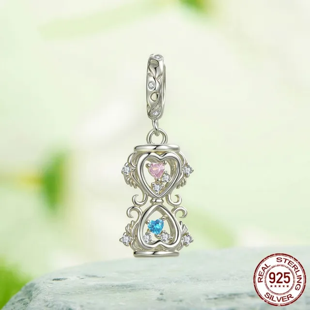 Fantasy Time Hourglass Pendant Sterling Silver Scc3055 - Shop at LoveMi