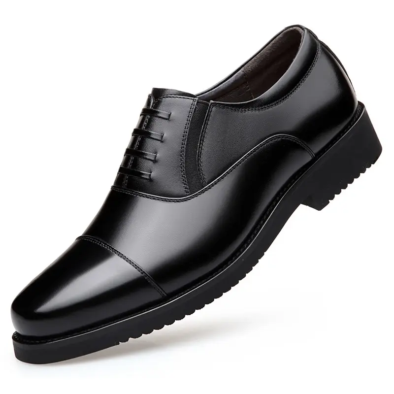 Business Formal Wear Three Section Leather Shoes