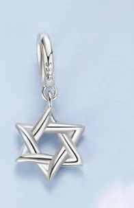 Six-pointed Star Pendant Diy Bracelet String Beads Scattered Beads - Bsc1116