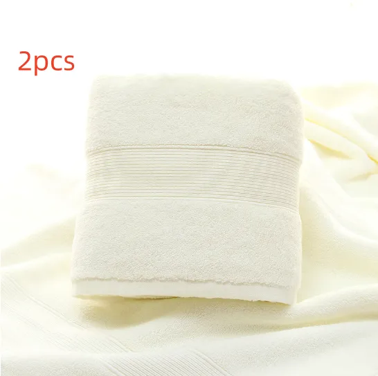 Bath Towel Plain Broken Face Towel Gift Foreign Trade Towel Beige - Shop at LoveMi