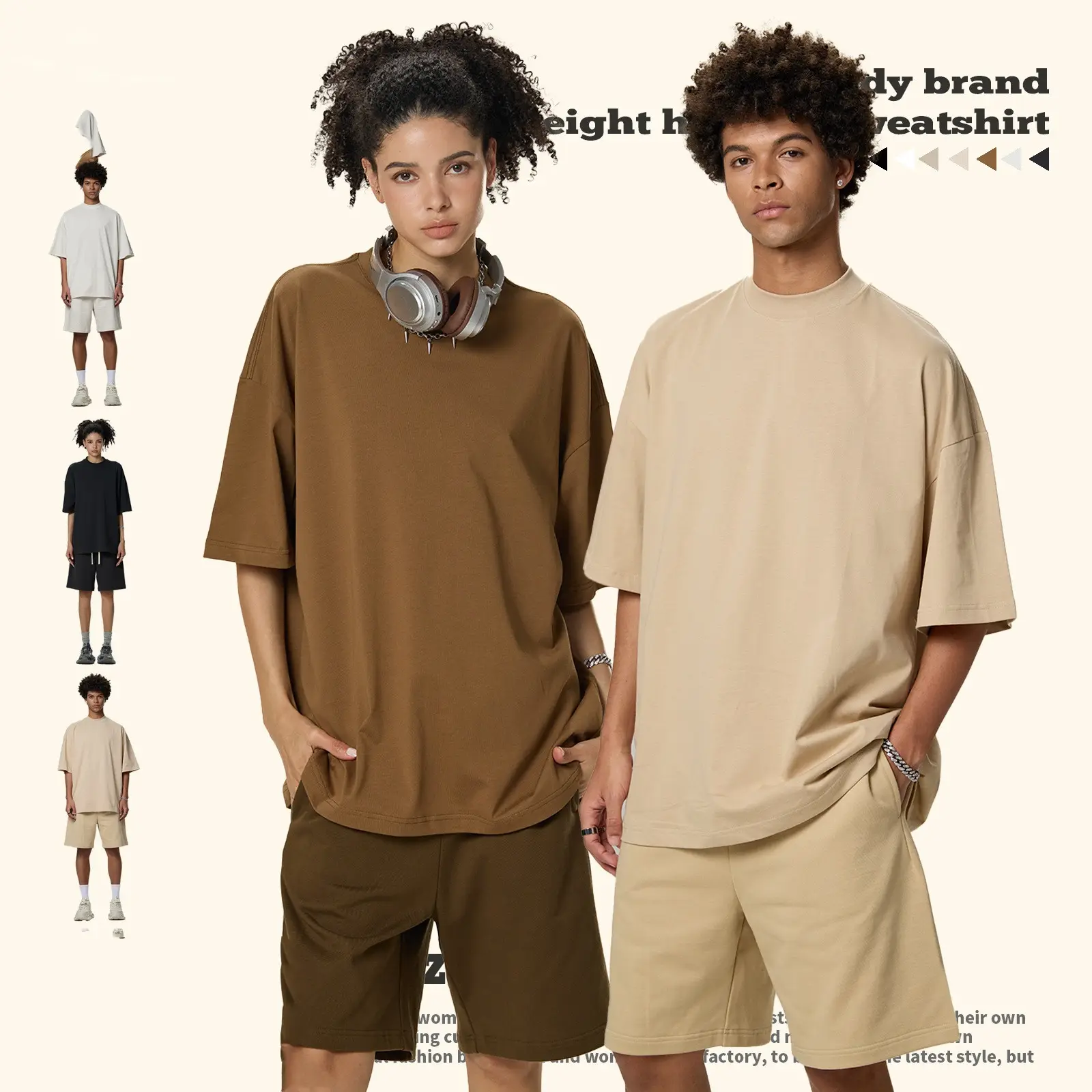 Men's Short-sleeved Cross-border Cotton Short-sleeved T-shirt