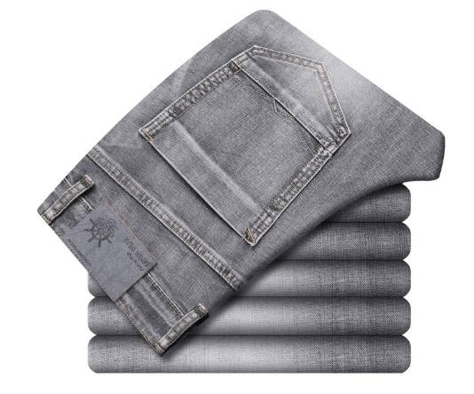Straight Slim Casual Jeans Herren - Bild 9 von 11