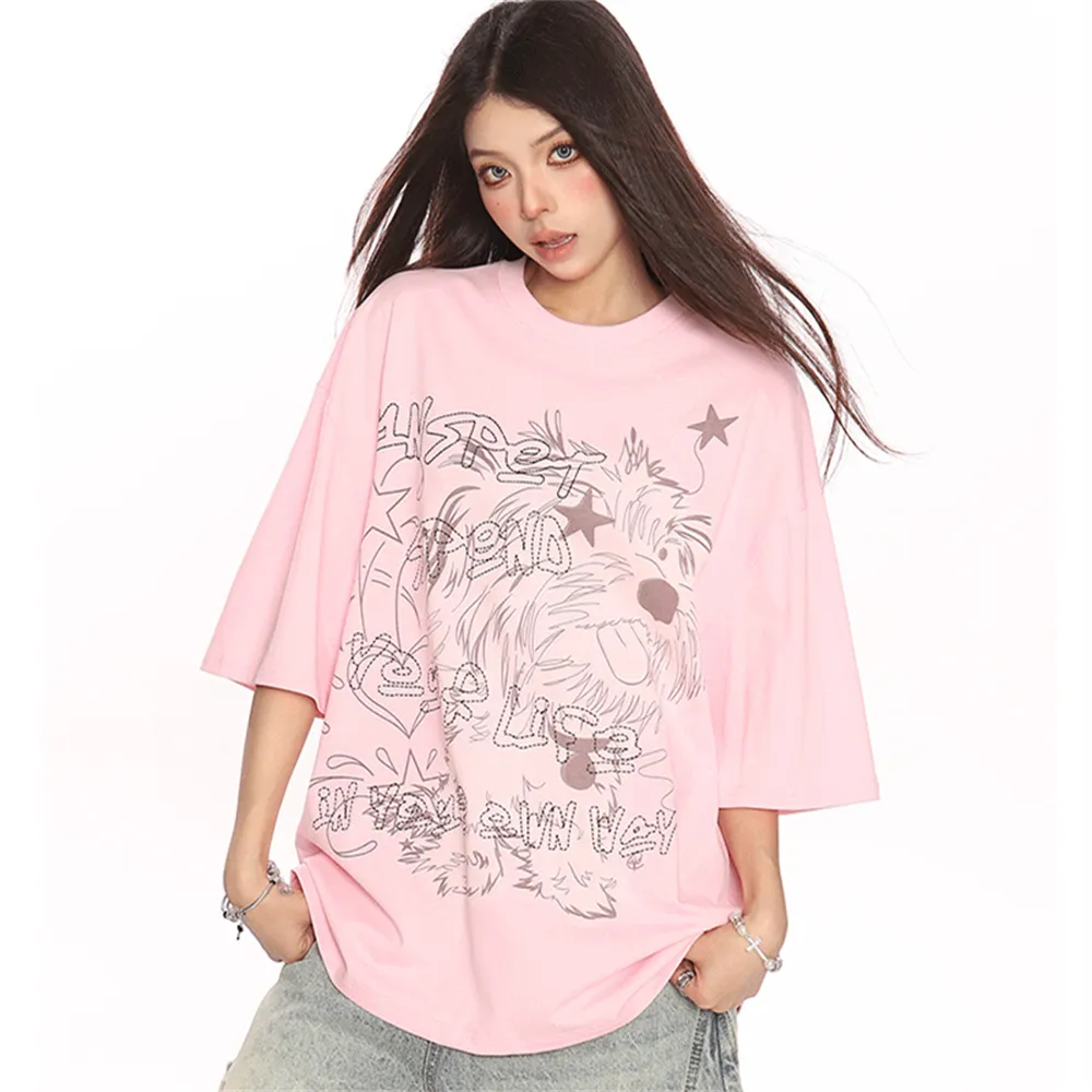 Women's Knitted Turtleneck Long-sleeved Top - Pink
