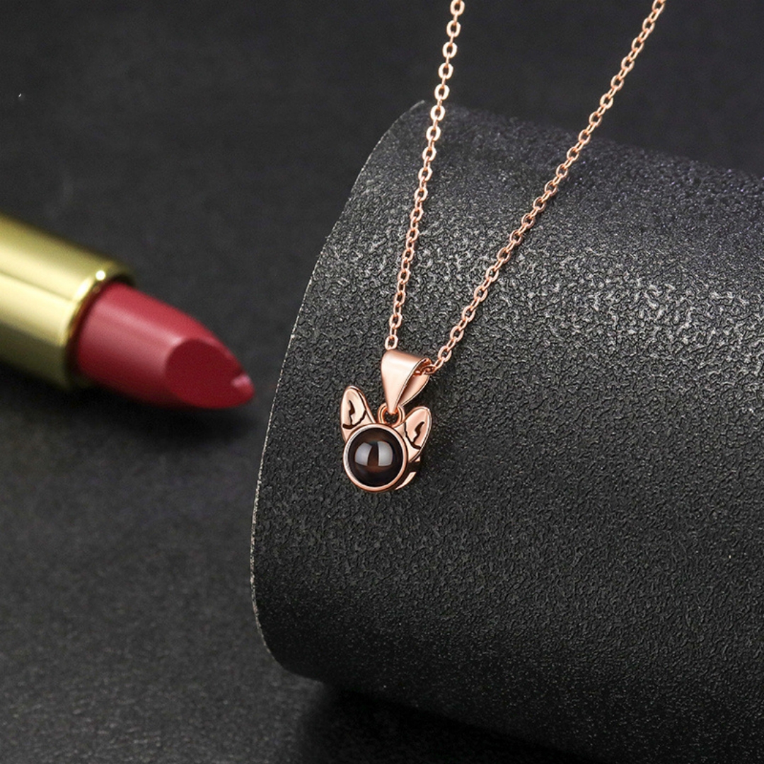 925 Silver Personalized Cute Cat Necklace For Women