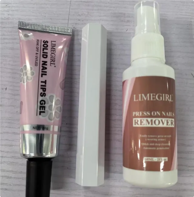 Manicure Solid State Nail Tip Wear Nail Glue Set - Shop at LoveMi