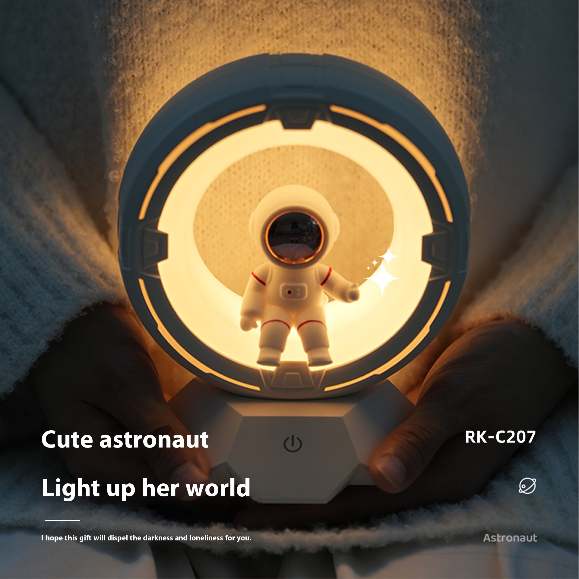 Creative Astronaut LED Small Night Lamp