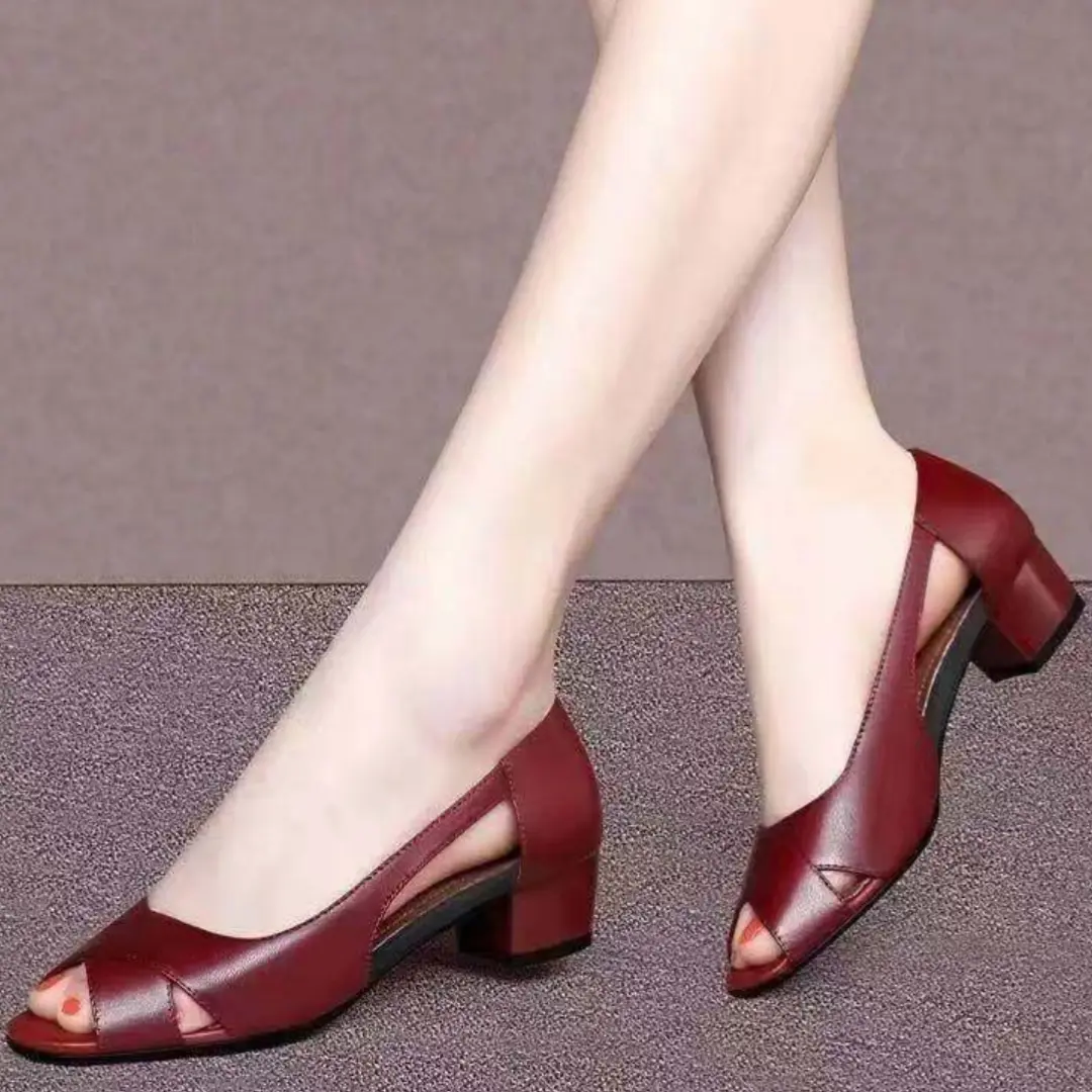 Women's Sandals Chunky Heel Dancing Shoes