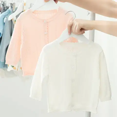 Solid Color Cardigan Sun Protection Jacket