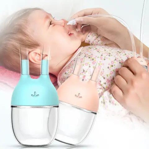 Convenient Baby Safe Nose Cleaner Vacuum Suction Nasal Mucus