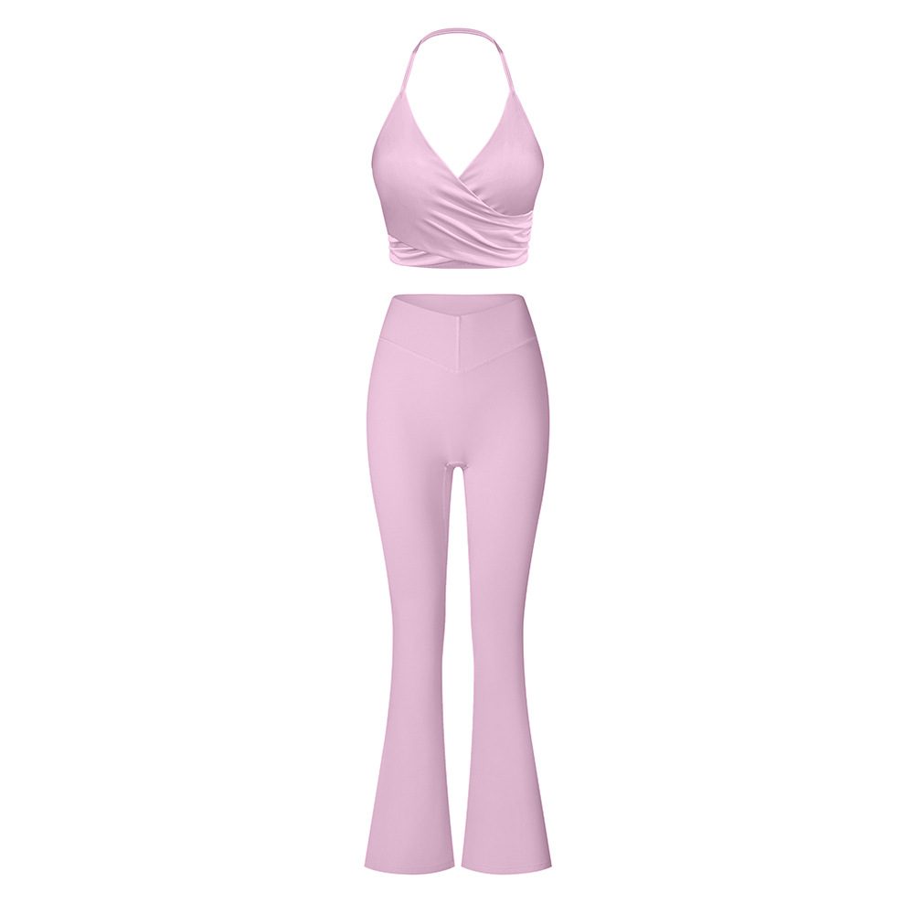 Brushed Skinny Yoga Clothes Suit Sports And Leisure Suit