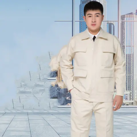 Welding Work Clothes Suit Canvas Welder