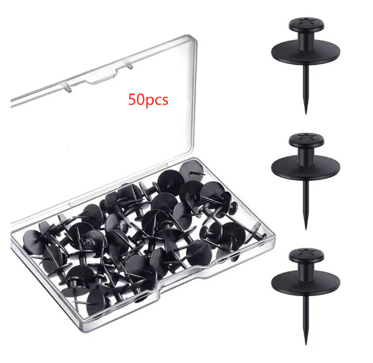 50 Pieces In A Box Of Black