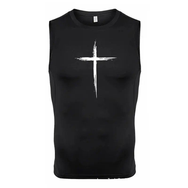 Fashion Men's Summer Breathable Training Sports Vest
