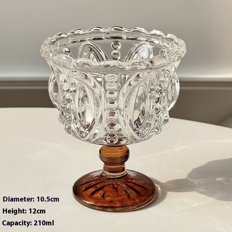 Creative Carved Home European Simple Glass